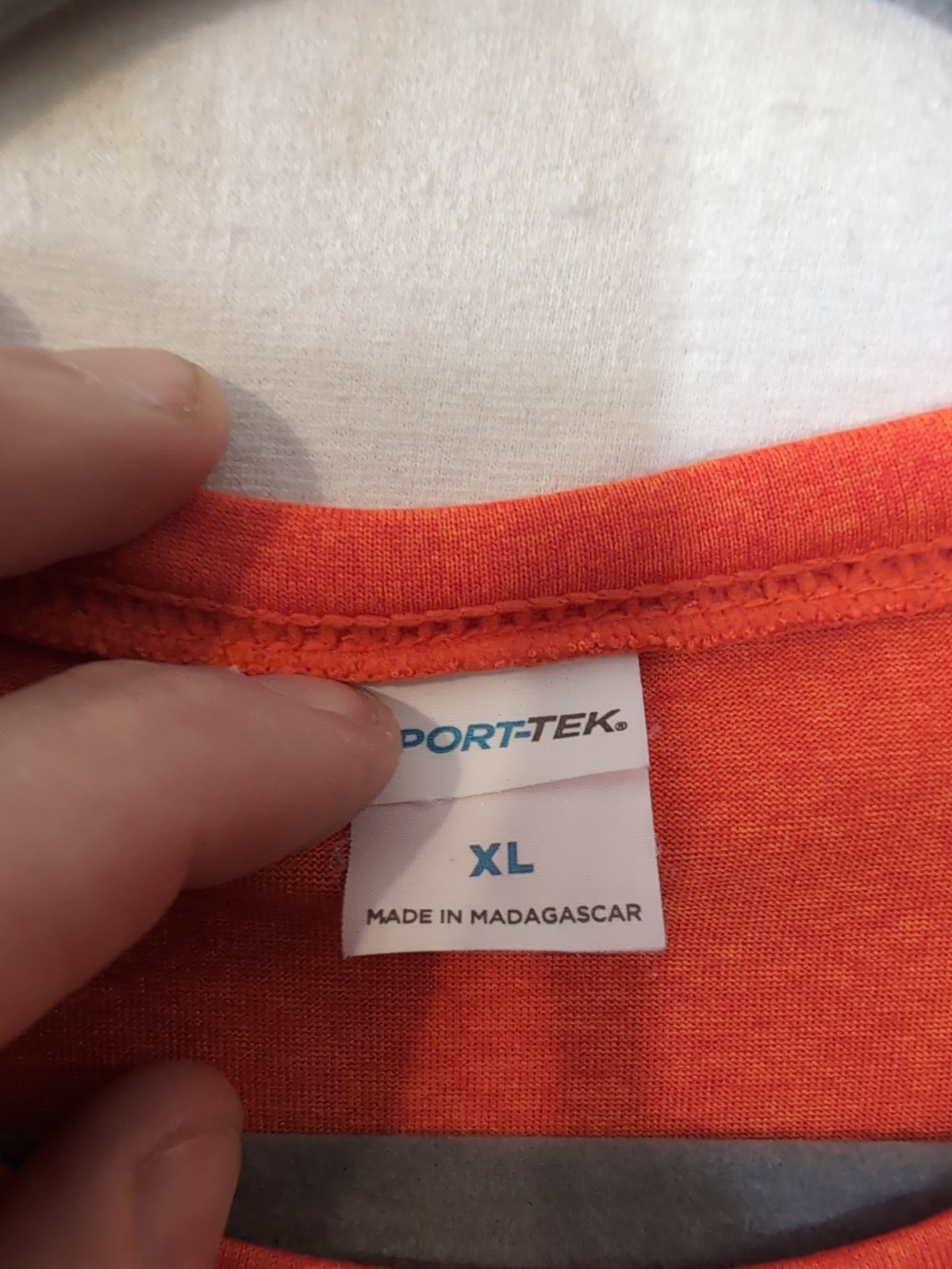 SPORT-TEK Graphic T Shirt Mens XL Orange DMR Racing Tee Camaro Chevy Automotive gallery