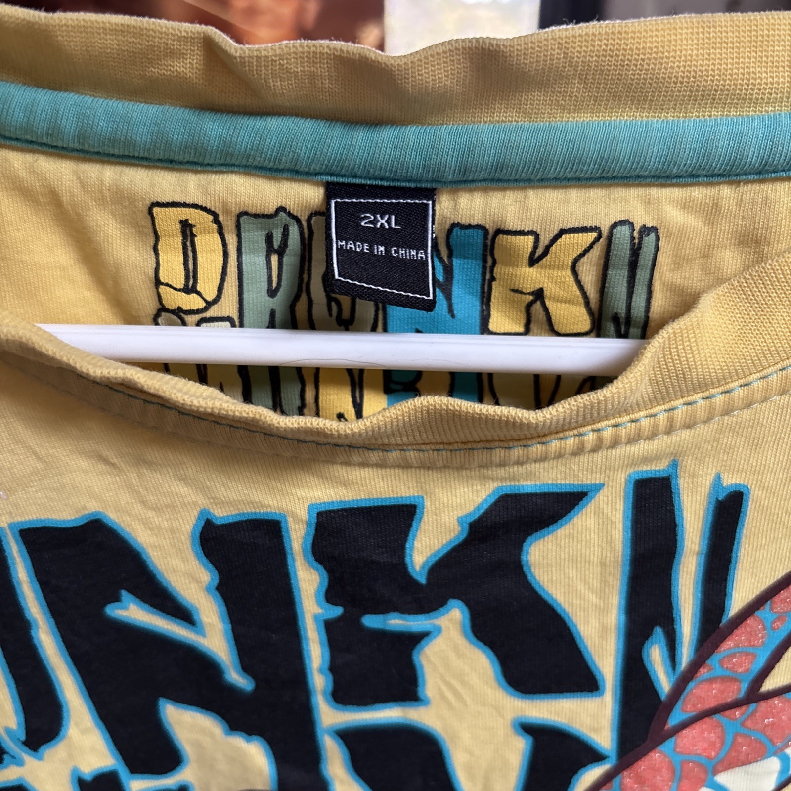 VINTAGE DRUNKNMUNKY MONKEY VS DRAGON T-SHIRT SIZE 2XL gallery