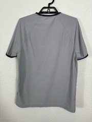 Rhone Shirt Mens Medium Gray Short Sleeve Nylon Blend *Spotting