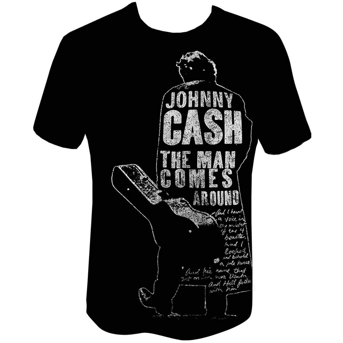 T-Shirt # M Black Unisex # Man Comes Around