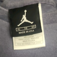 Jordan Jumpman Purple Graphic Logo Crew Neck Short Sleeve T-Shirt Men’s XL