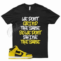 Black GRIND DIFF T Shirt to match J1 1 Maize Yellow Beginning Moments Pack