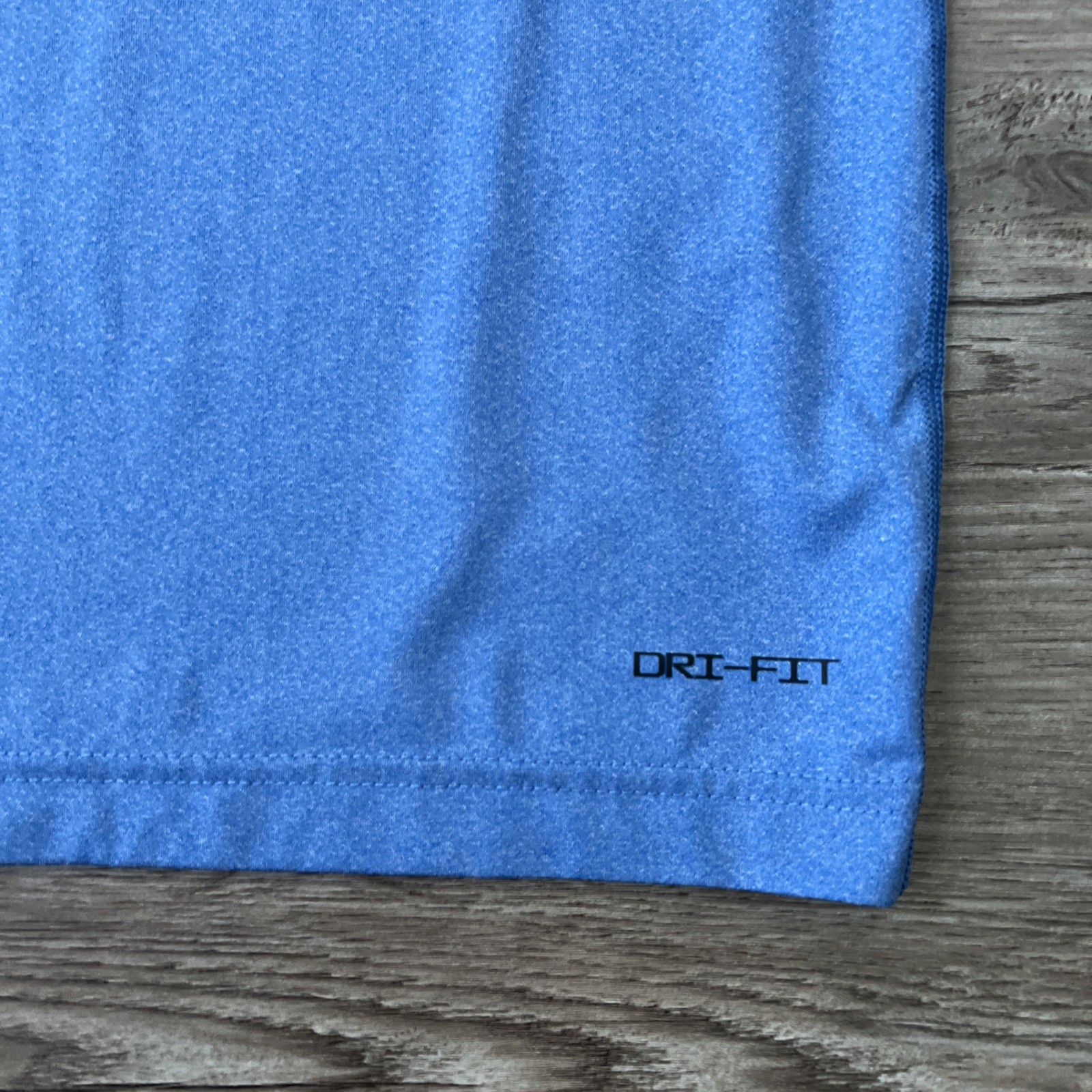 Nike Dri FIT Training T Shirt Mens M Blue Raglan Sleeve Performance Stretch gallery