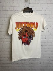999 Juicewrld small graphic tee retro funky rasta festival unisex