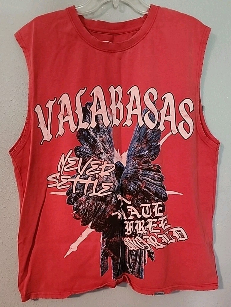 Valabasas Vintage Distressed Tank Mens Sz Large SEE DESCRIPTION gallery