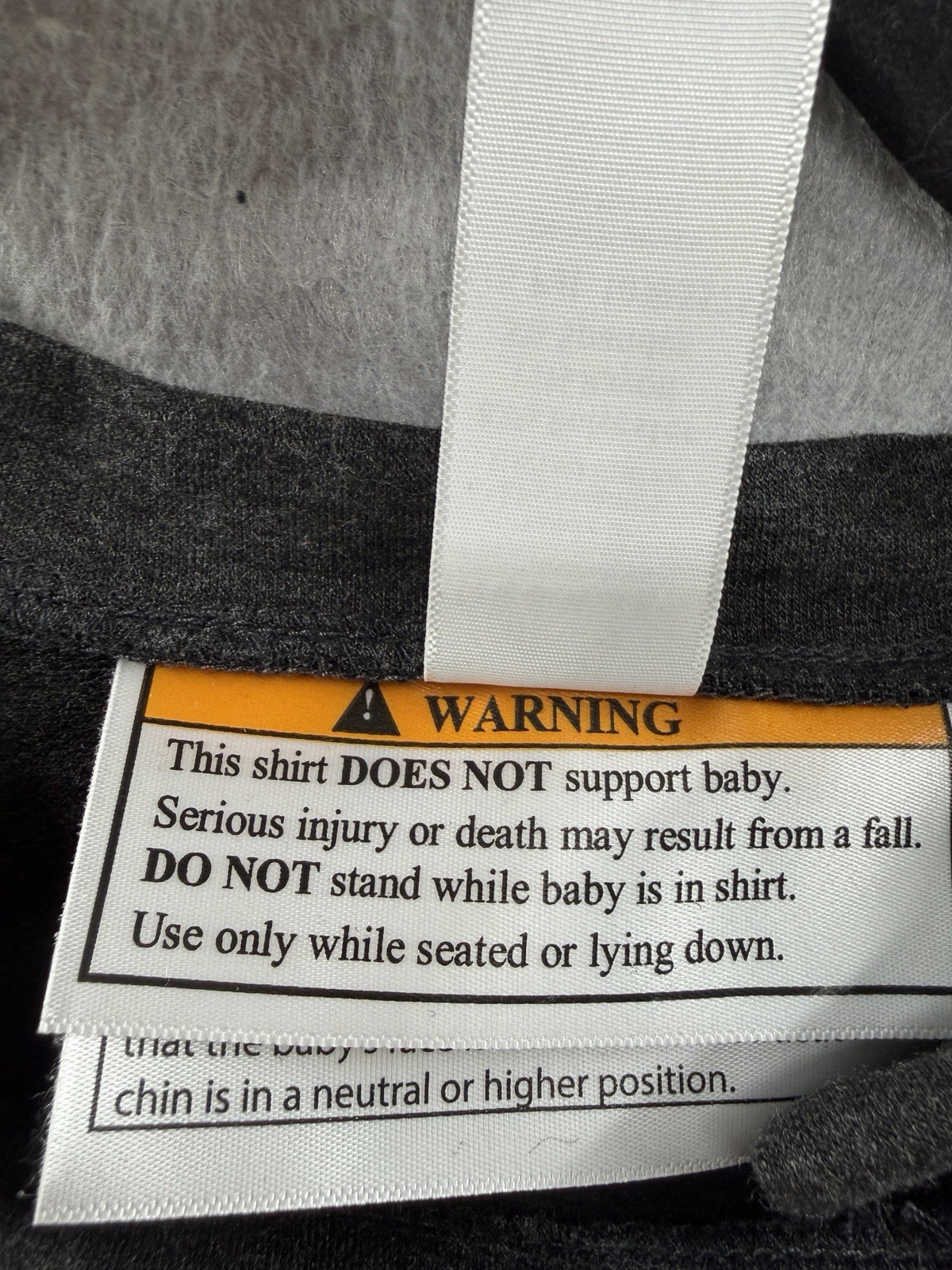 Dadware Mens Size L Gray Bondaroo Kangaroo Skin to Skin Contact T-shirt Bonding gallery