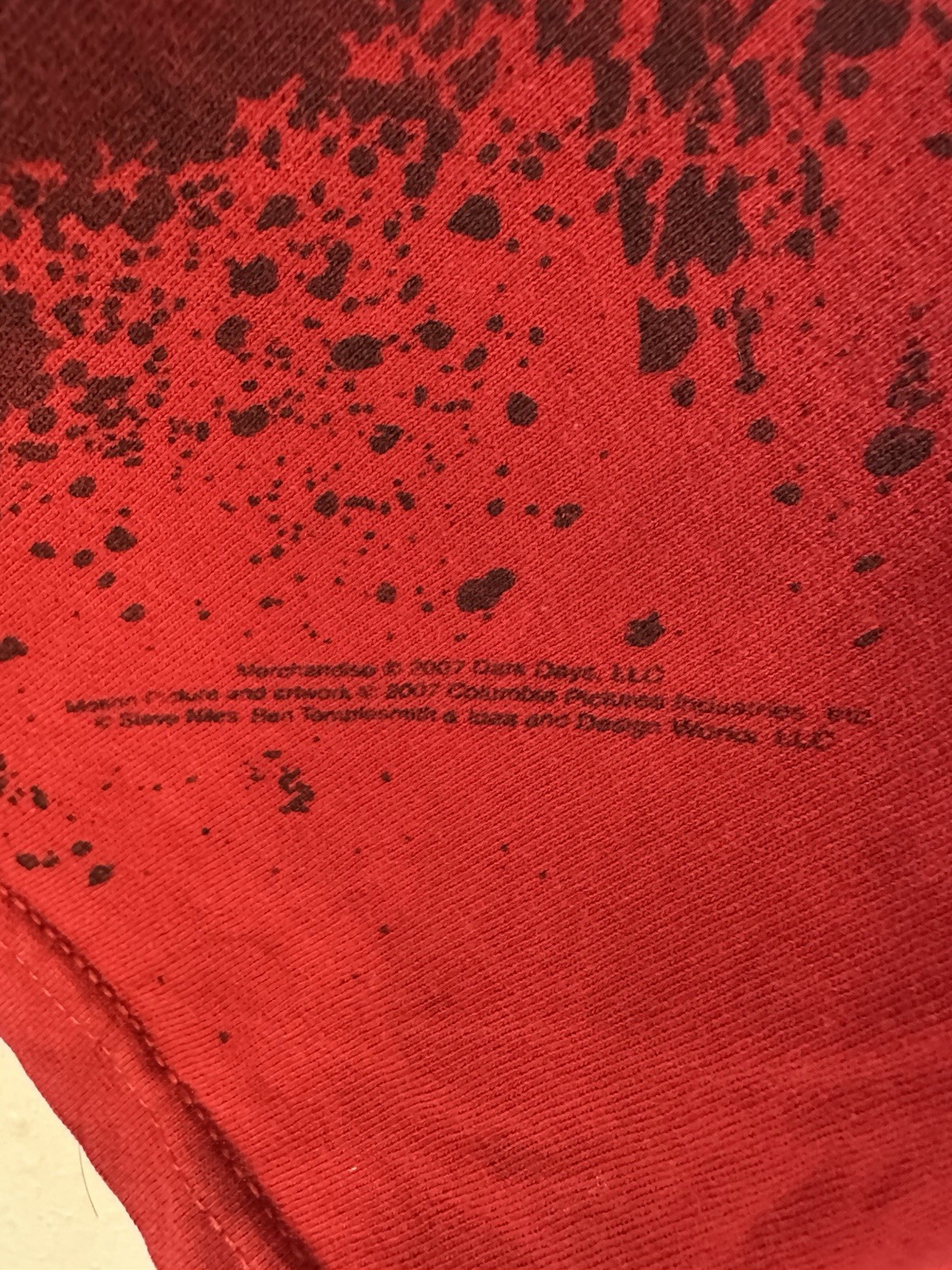 Vintage Horror 30 Days Of Night 2007 Movie Promo Graphic Tee Medium gallery