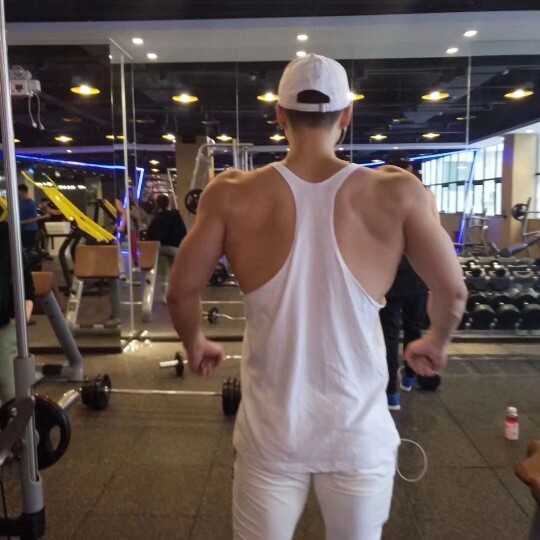 Men's Athletic Stringer Gym Muscle Workout Racerback Fitness Sleeveless Tank Top gallery