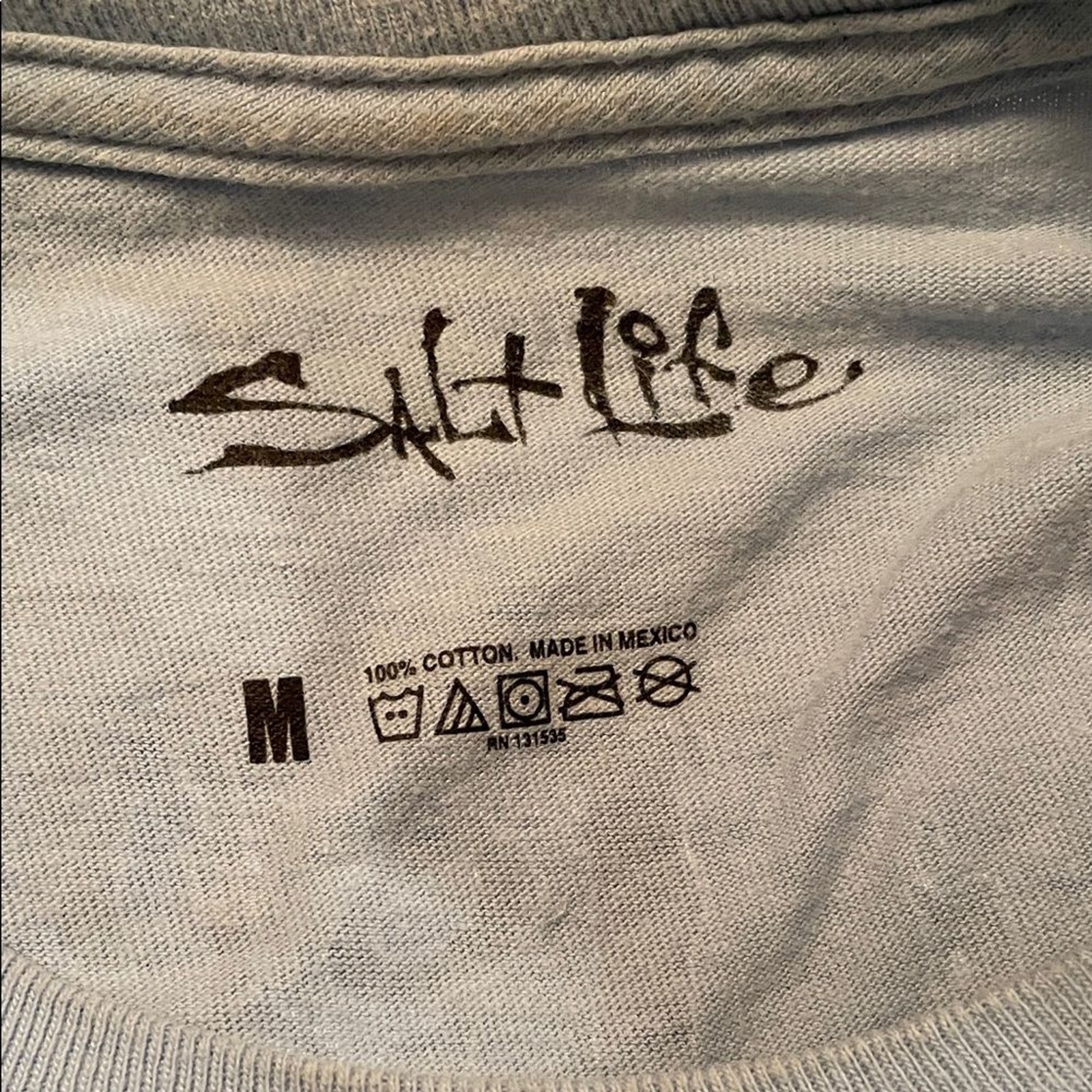 Salt Life Sky Blue Men's Long Sleeve Tee gallery
