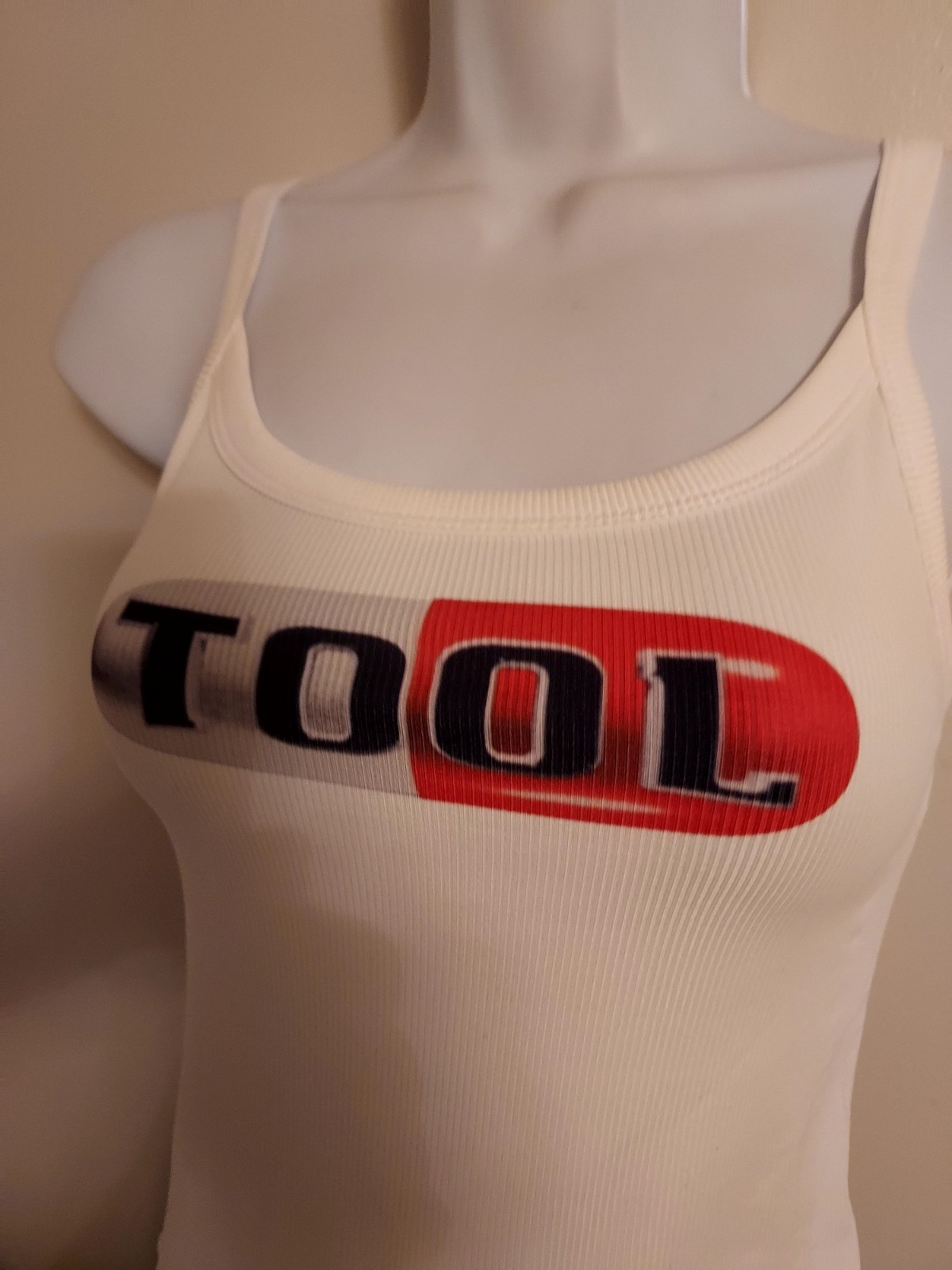 tool band ribbed tank top pill design tool crop top tool shirt logo SizexXs-2x gallery