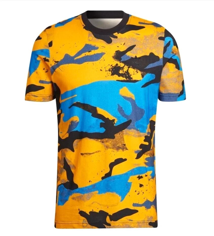 NEW ADIDAS ORIGINALS CAMO TREFOIL TEE Men's SHIRT SIZE X-Small Patterns Vary gallery
