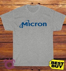 New Micron Technology Logo Men’s Funny T-Shirt Made In USA Size S to 5XL