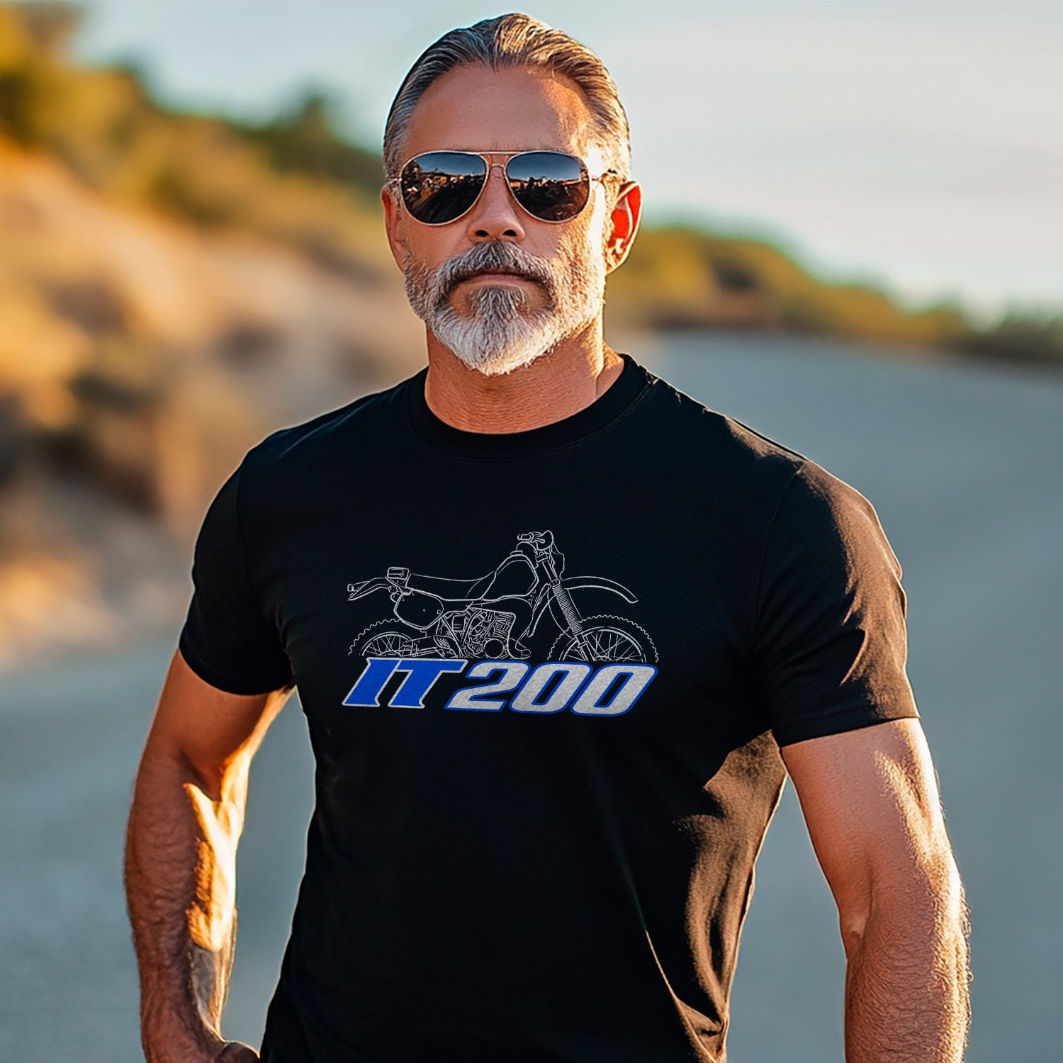For Yamaha IT200 1984-1990 fans - Motorcycle T-Shirt gallery