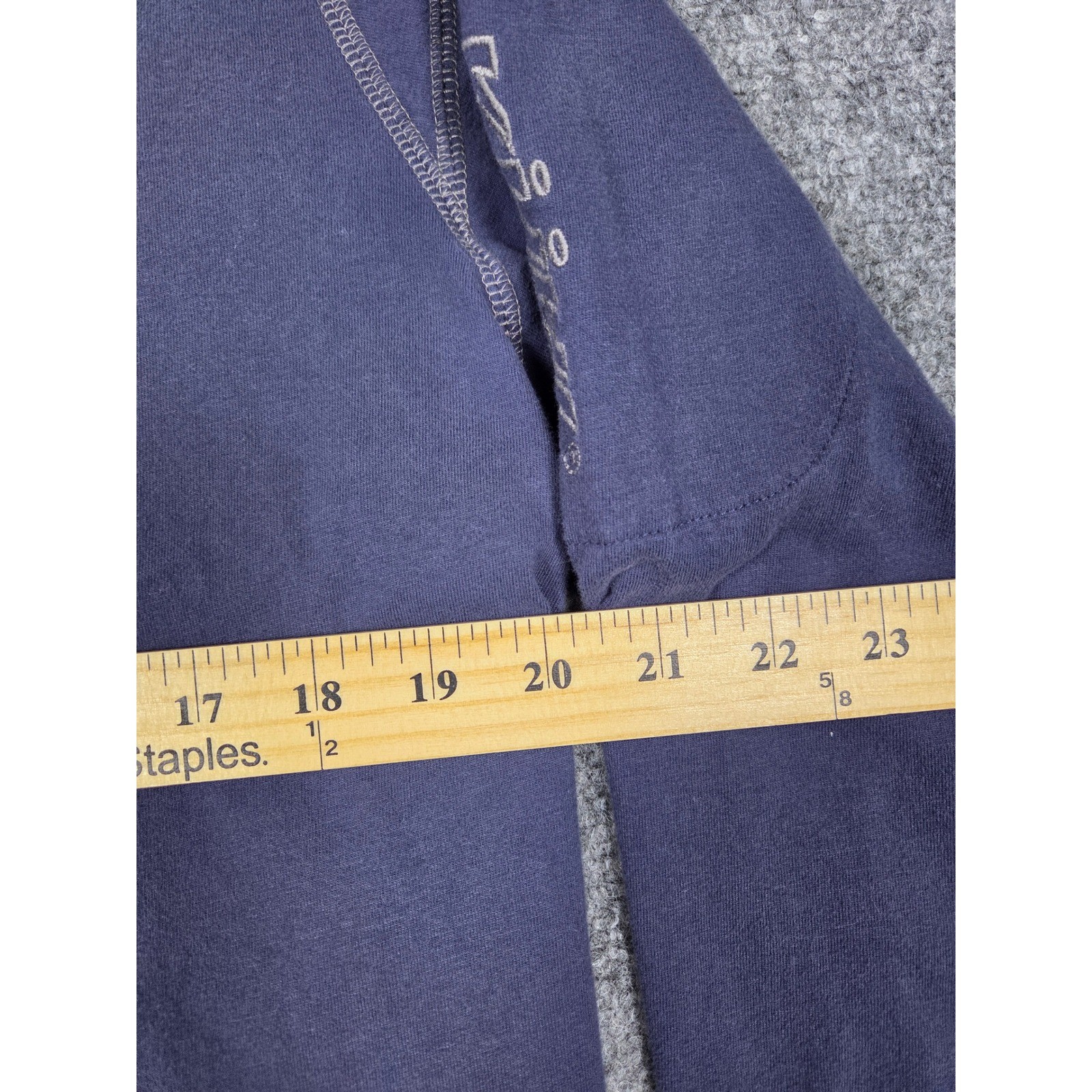 Kuhl Wildfibre Shirt Mens Medium Blue Long Sleeve Organic Cotton Zipper Pocket gallery