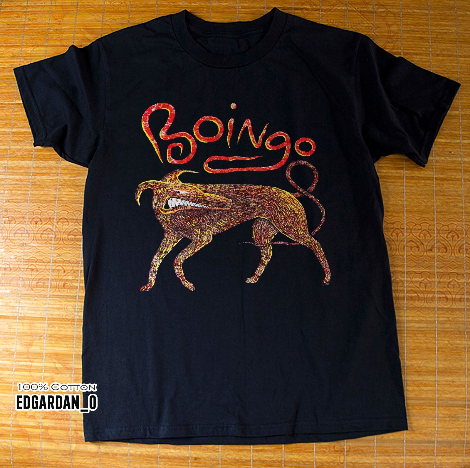 Oingo Boingo 1990 Retro Black Unisex T-shirt Size S-5XL gallery