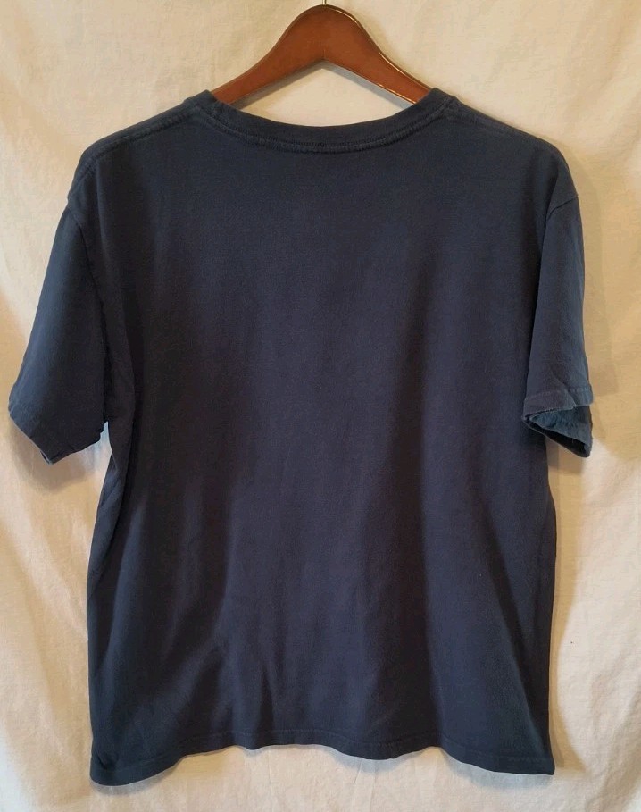 Vintage The Secret To Fishing T-Shirt Size L Blue color by Lifestyle Classics gallery