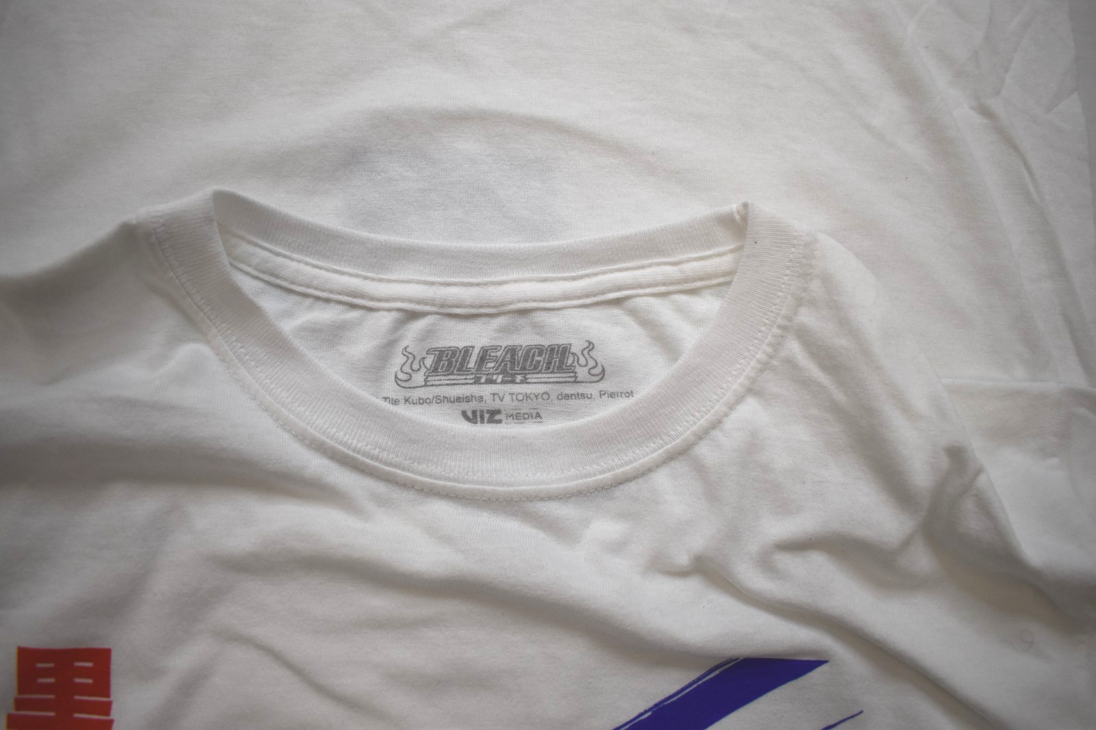 Bleach Anime Series Ichigo & Toshiro Kanji White Mens Shirt New XS, S, M, 3XL gallery