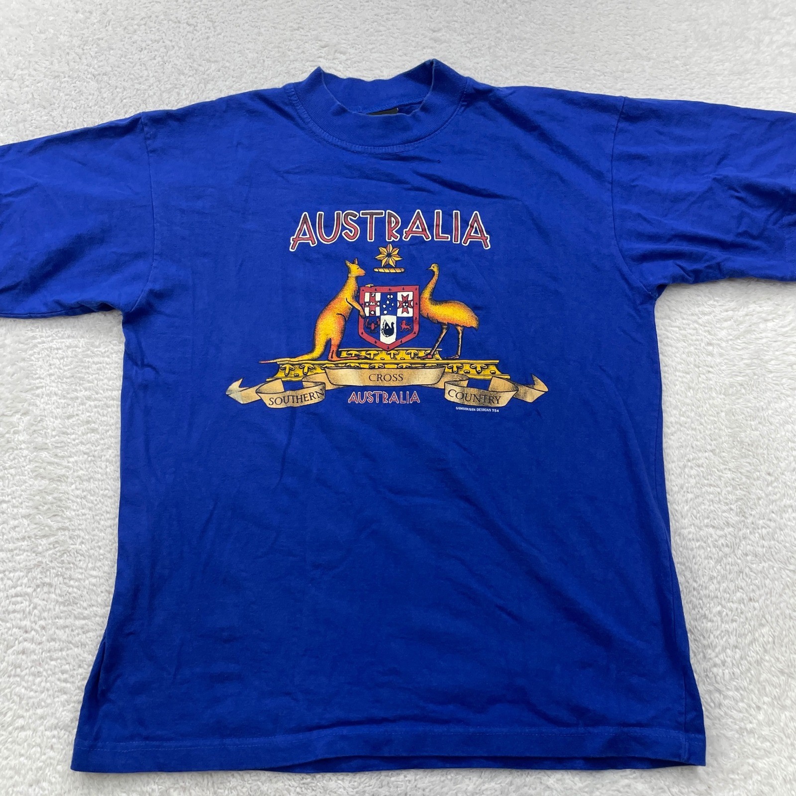 Australia Souvenir T-Shirt Vintage Graphic Print Short Sleeve Large gallery
