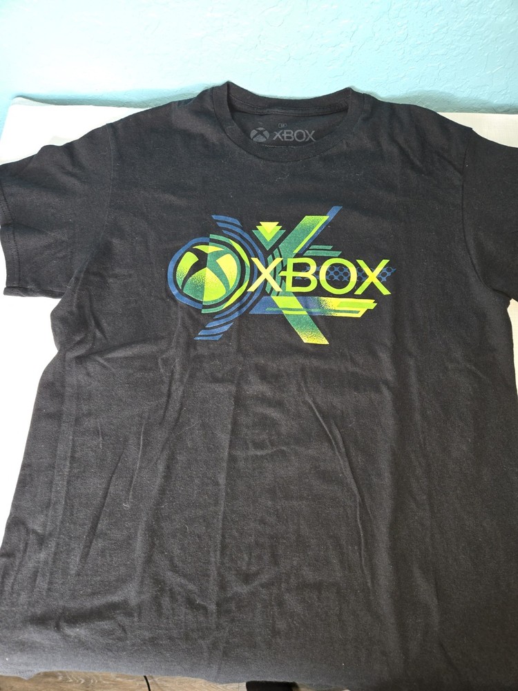 Xbox Licensed Video Game Console Logo Adult T-Shirt M