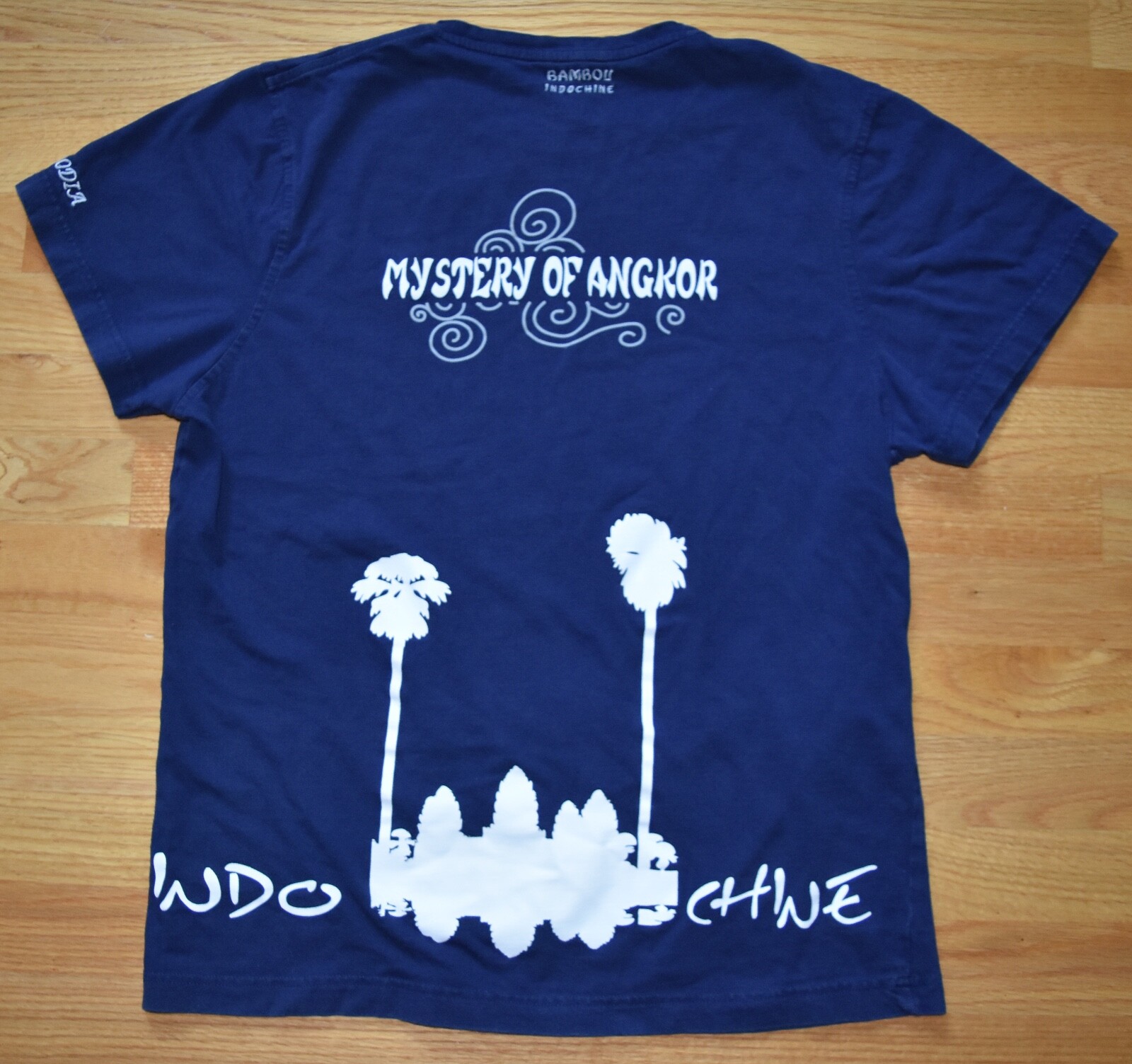 Angkor Wat Cambodia T Shirt Buddha Temple Souvenir Art Museum See Measurement L