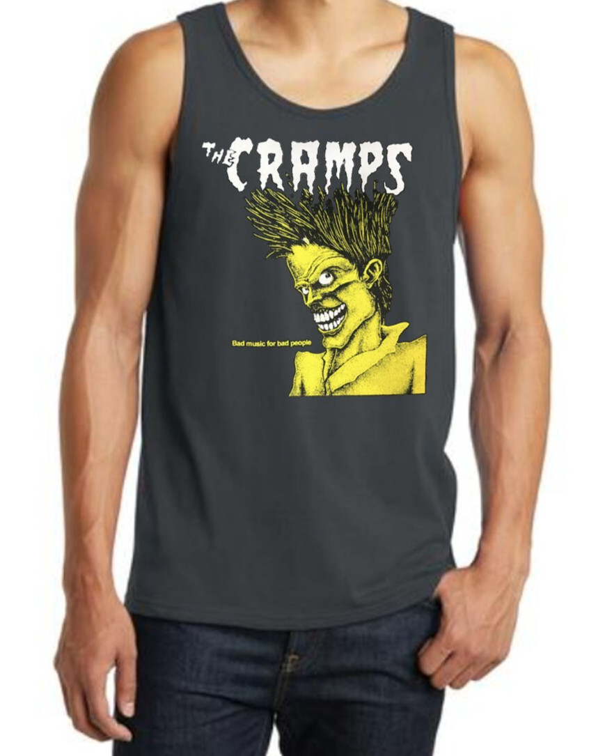 The Cramps Rock Band Black Tank Top (Various Colors) gallery
