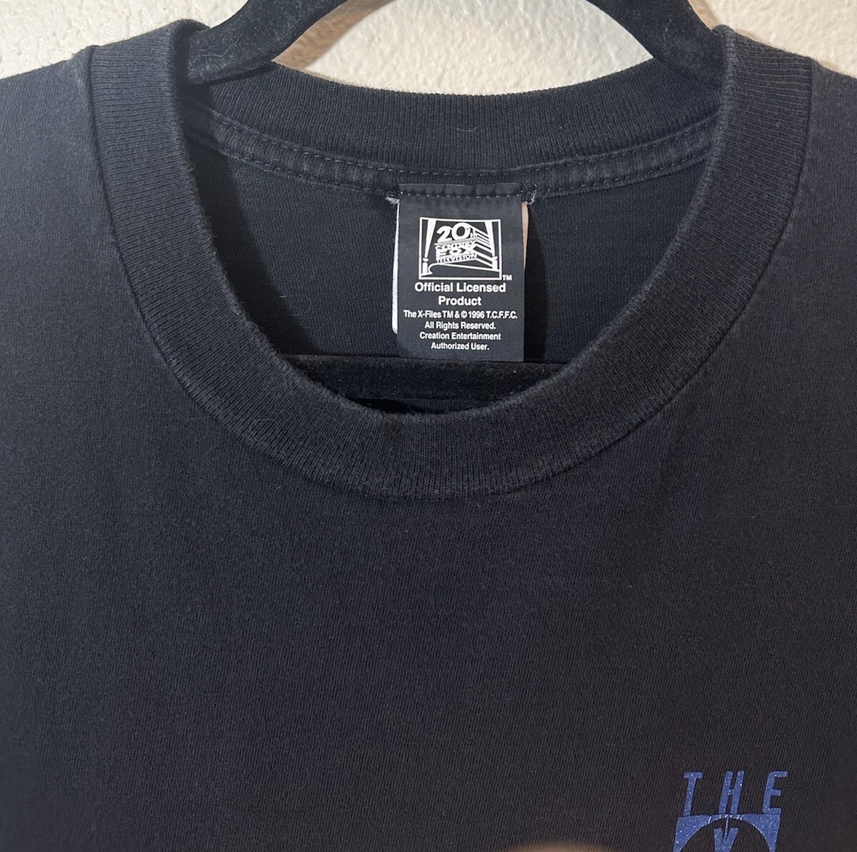 Vintage 20th Century Fox Television 1996 X-Files Graphic T-Shirt Men’s Size XL gallery