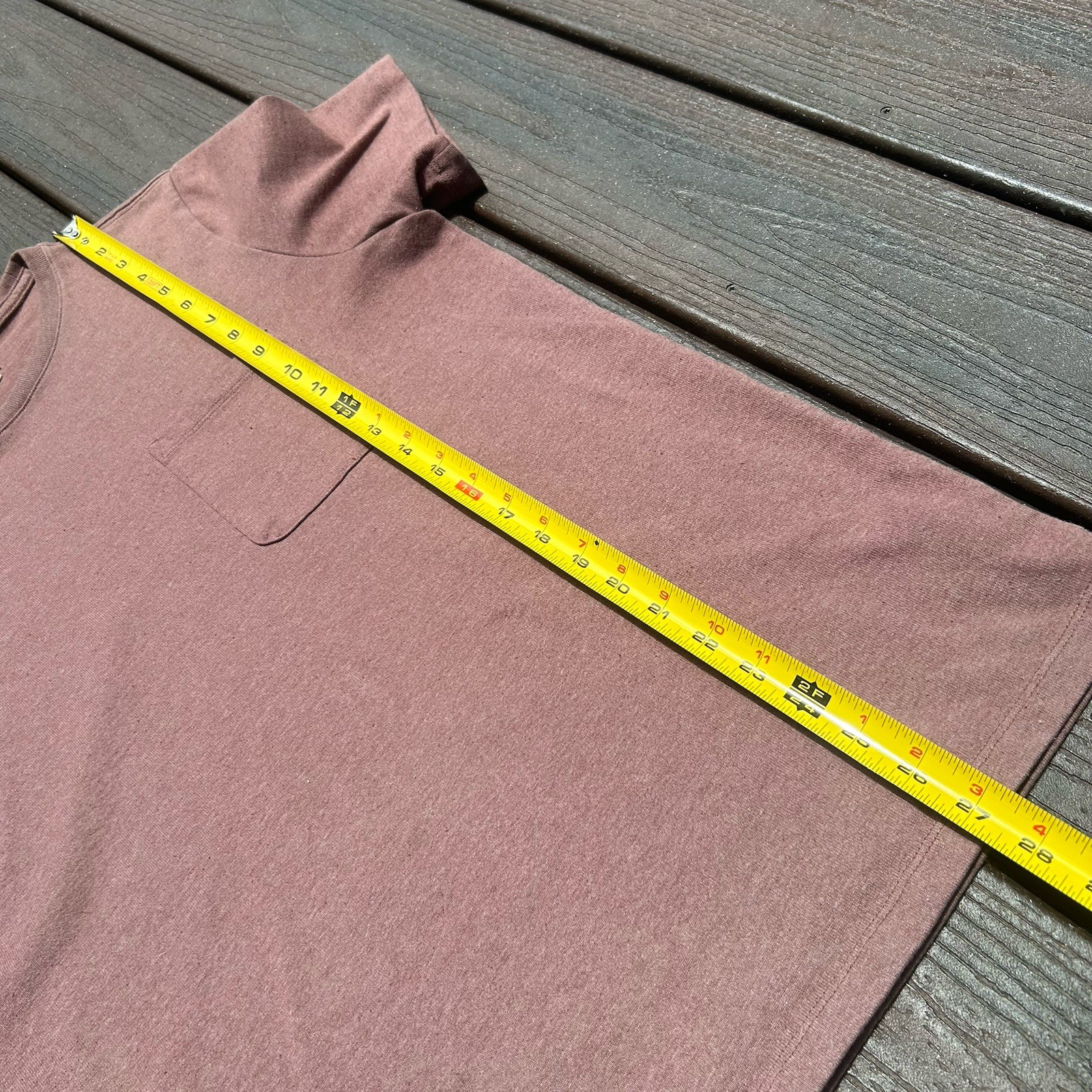 Taylor Stitch Organic Cotton The Slub Tee Short Sleeve Chest Pocket T-Shirt 40 gallery