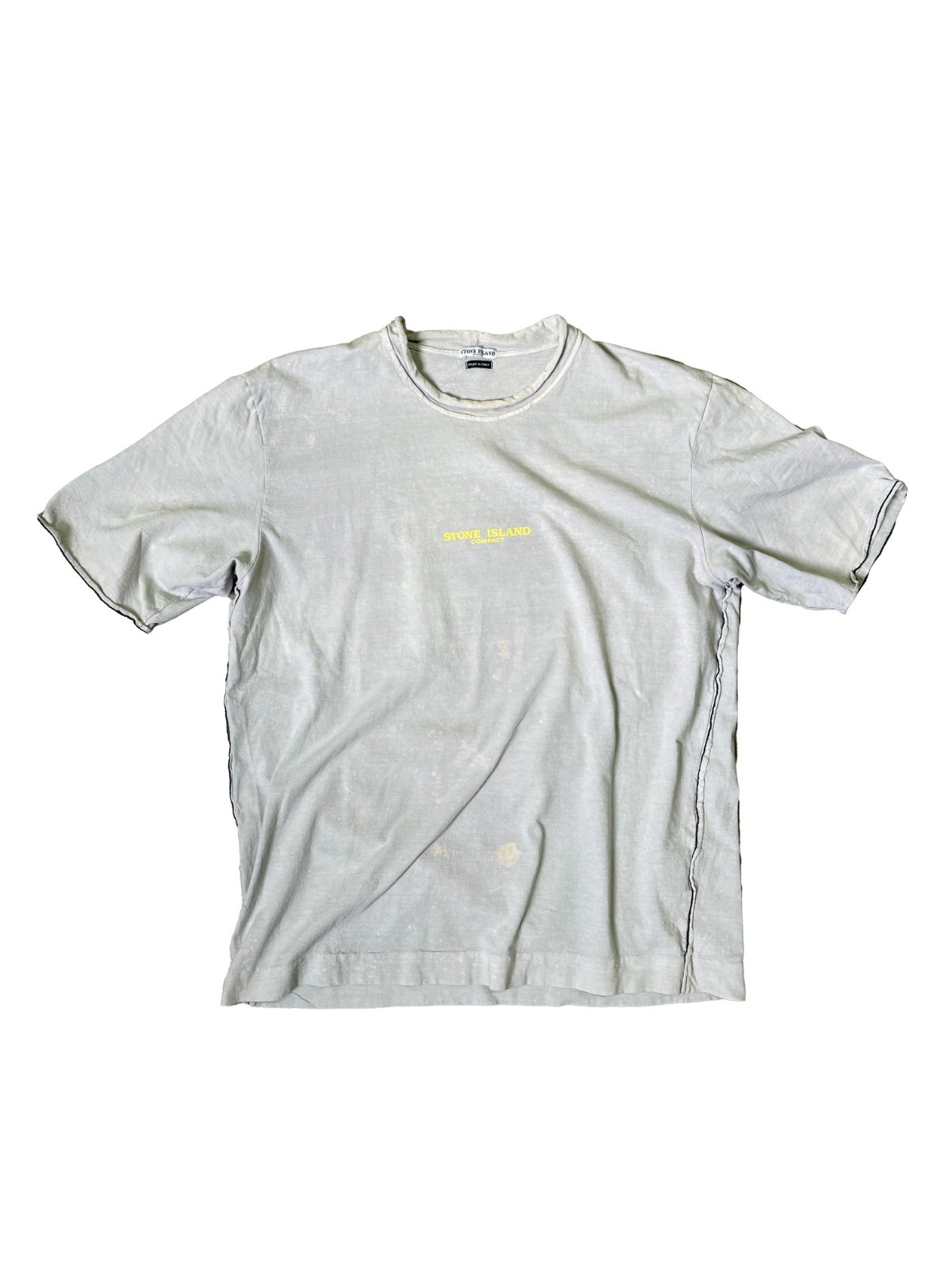 Stone Island Compact Tee Archive Heavyweight High Quality Logo Size M gallery