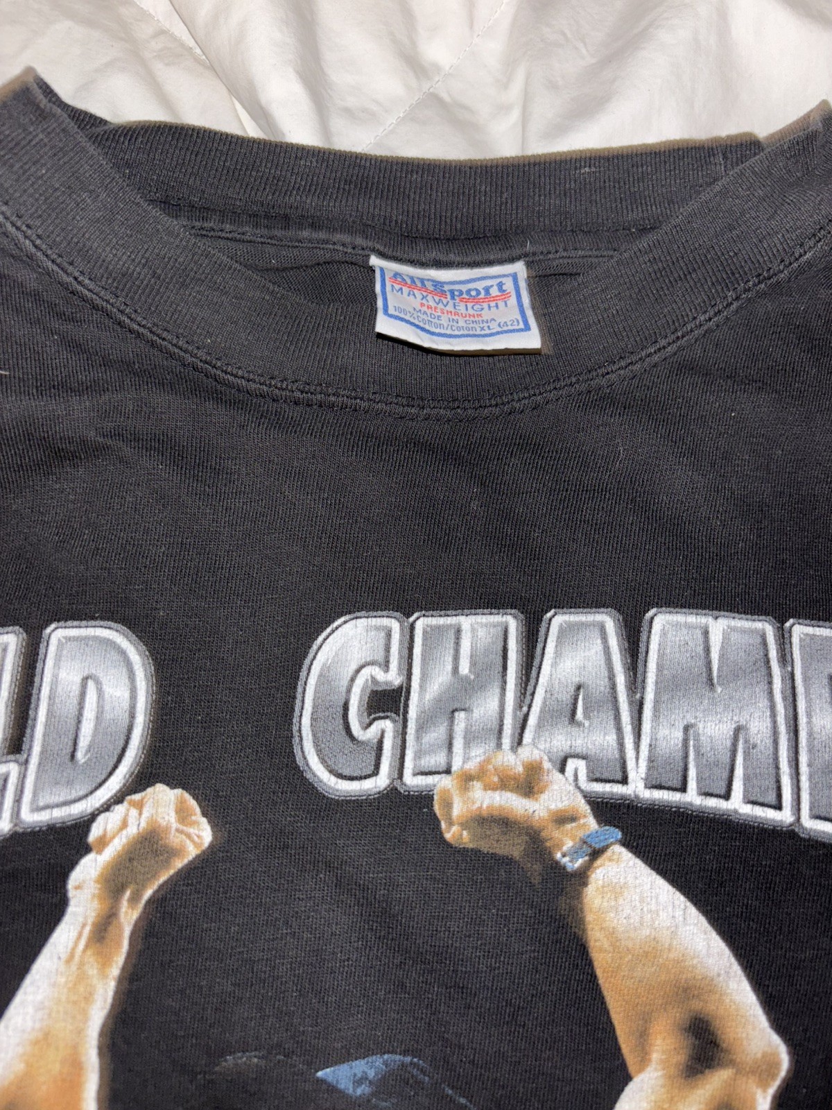 WWF Vintage 90's Stone Cold Steve Austin World Champion Mens XL T Shirt WWF gallery