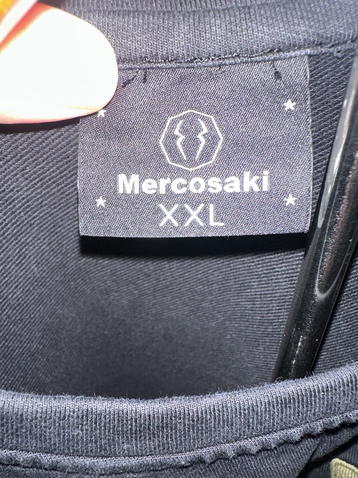 Mercosaki Techwear Cargo Pocket Tee XXL Black Olive Utility Streetwear gallery