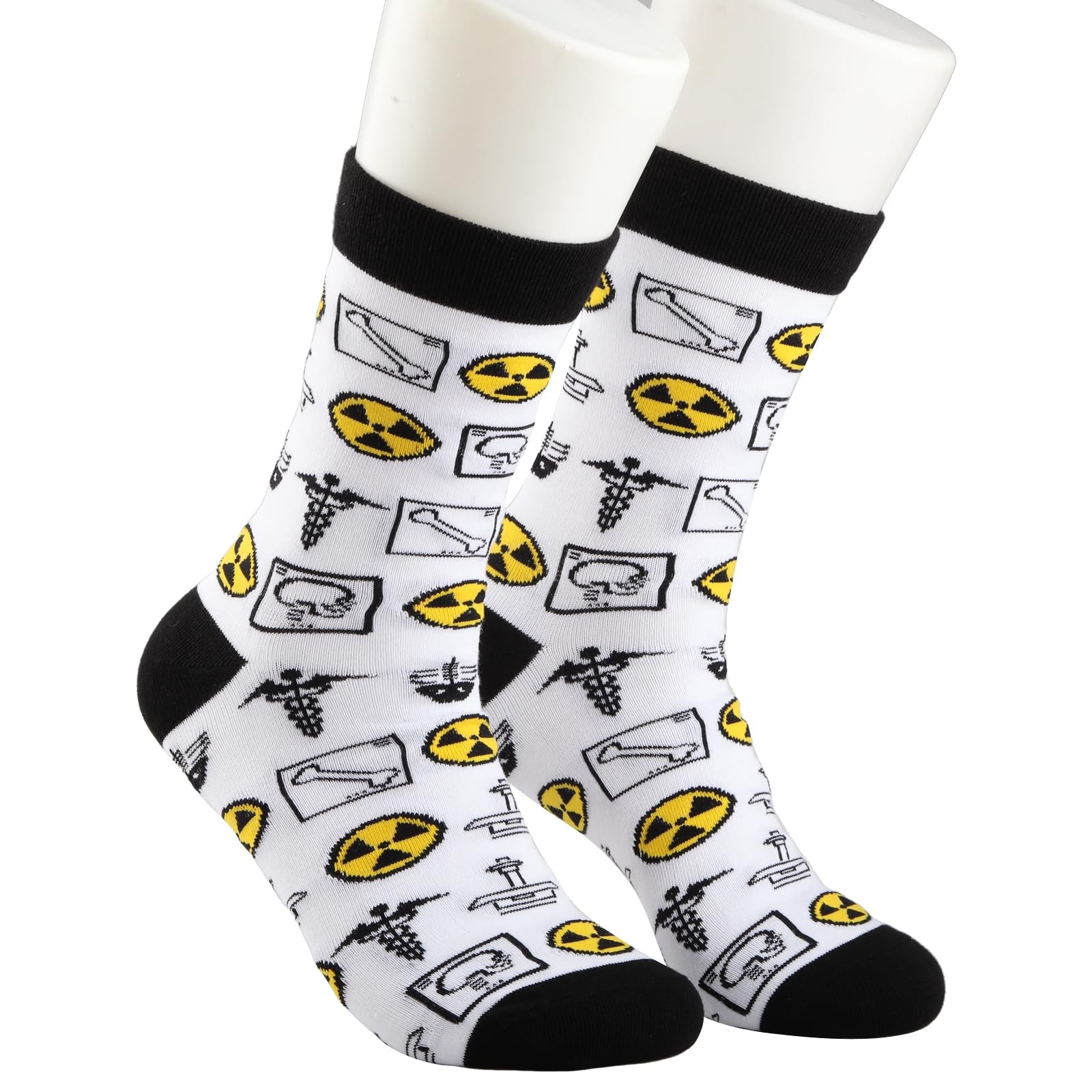 X-Ray Tech Socks 2 Pairs Radiographer Radiology Graduation Gift Cotton