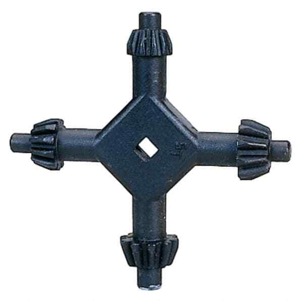 Made in USA Drill Chuck Key No. K7, K30, KG, KK 4 Way For Use with 1/4 to 1/2…