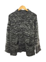 EASY TO WEAR Knit Sweater (Thick), Size 46, Acrylic, Black, ETW21AW-SWT001