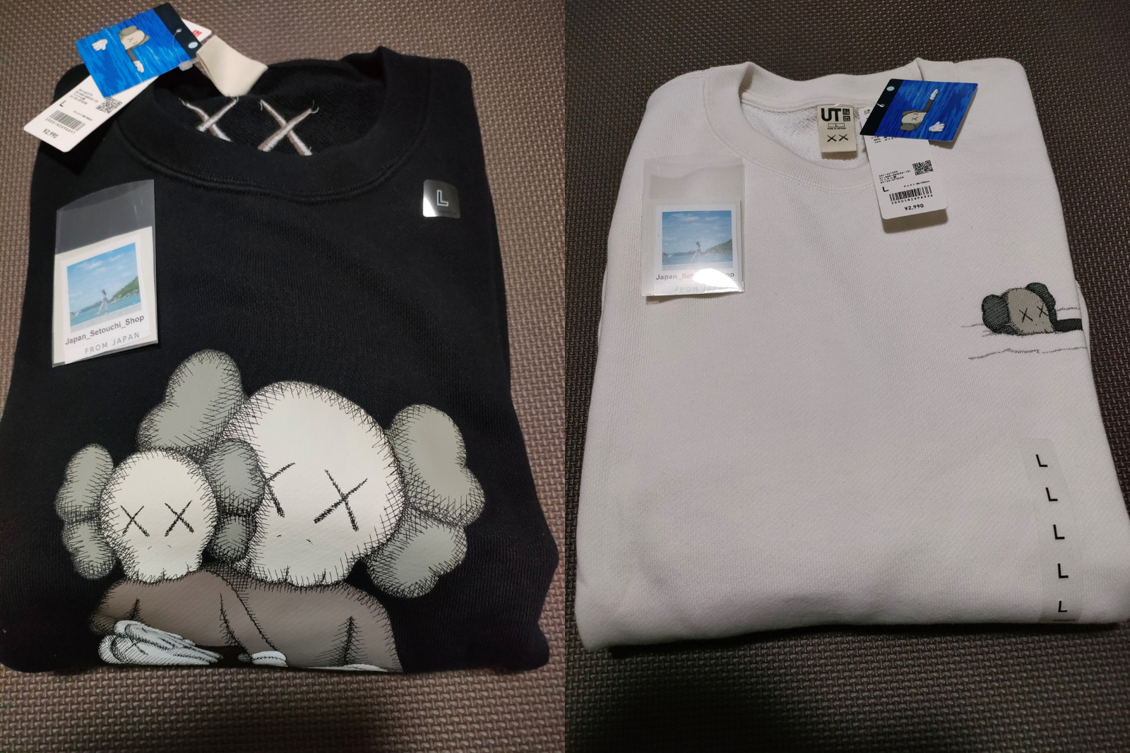 KAWS x UNIQLO sweatshirt NEW