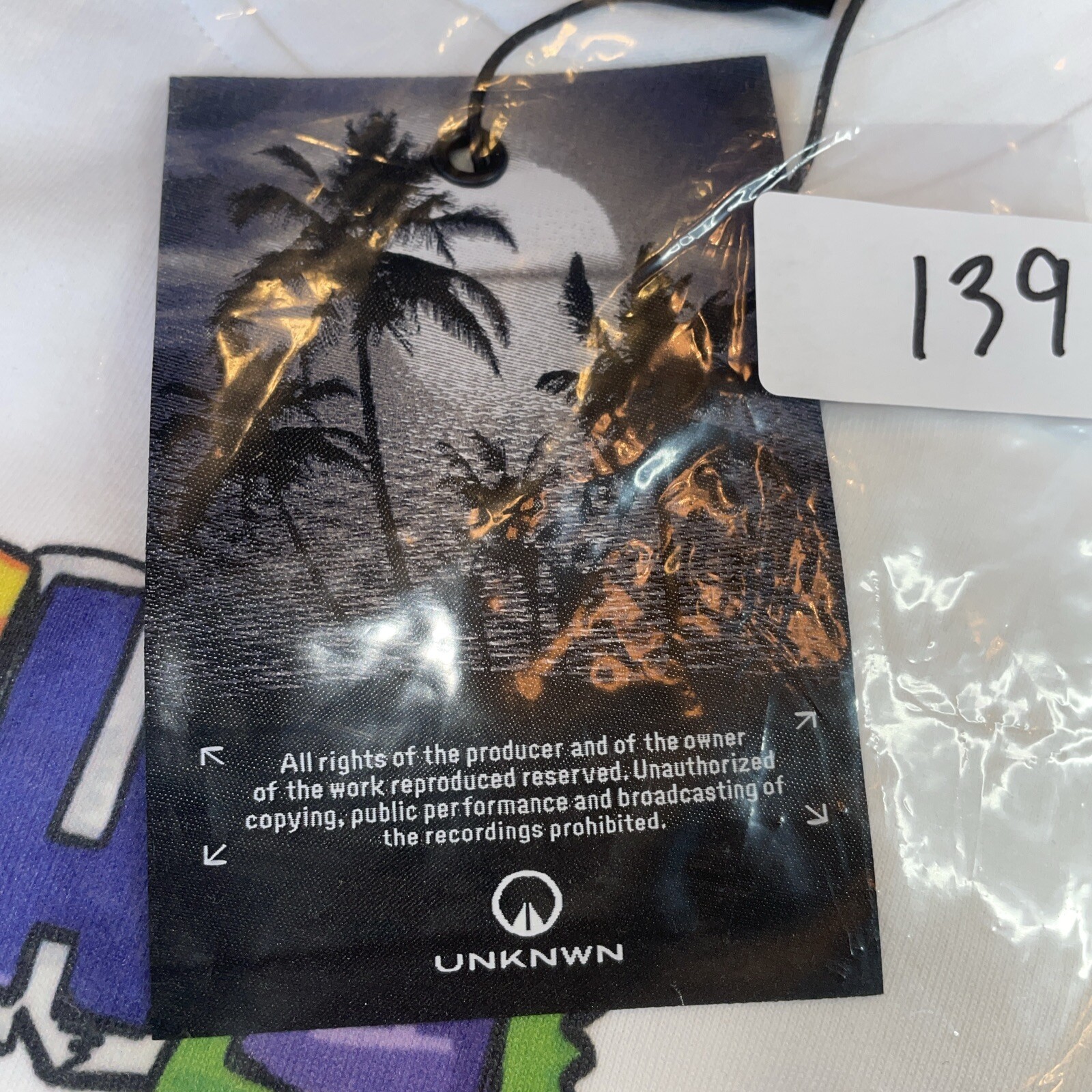 UNKNWN Graphic Tee White The Sport of Fashion NWT $50 Retail Sz XL gallery