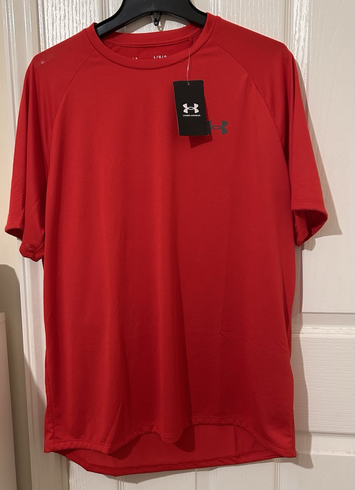 Under Armour Men’s Tech 2.0 Short Sleeve T-Shirt, Red L