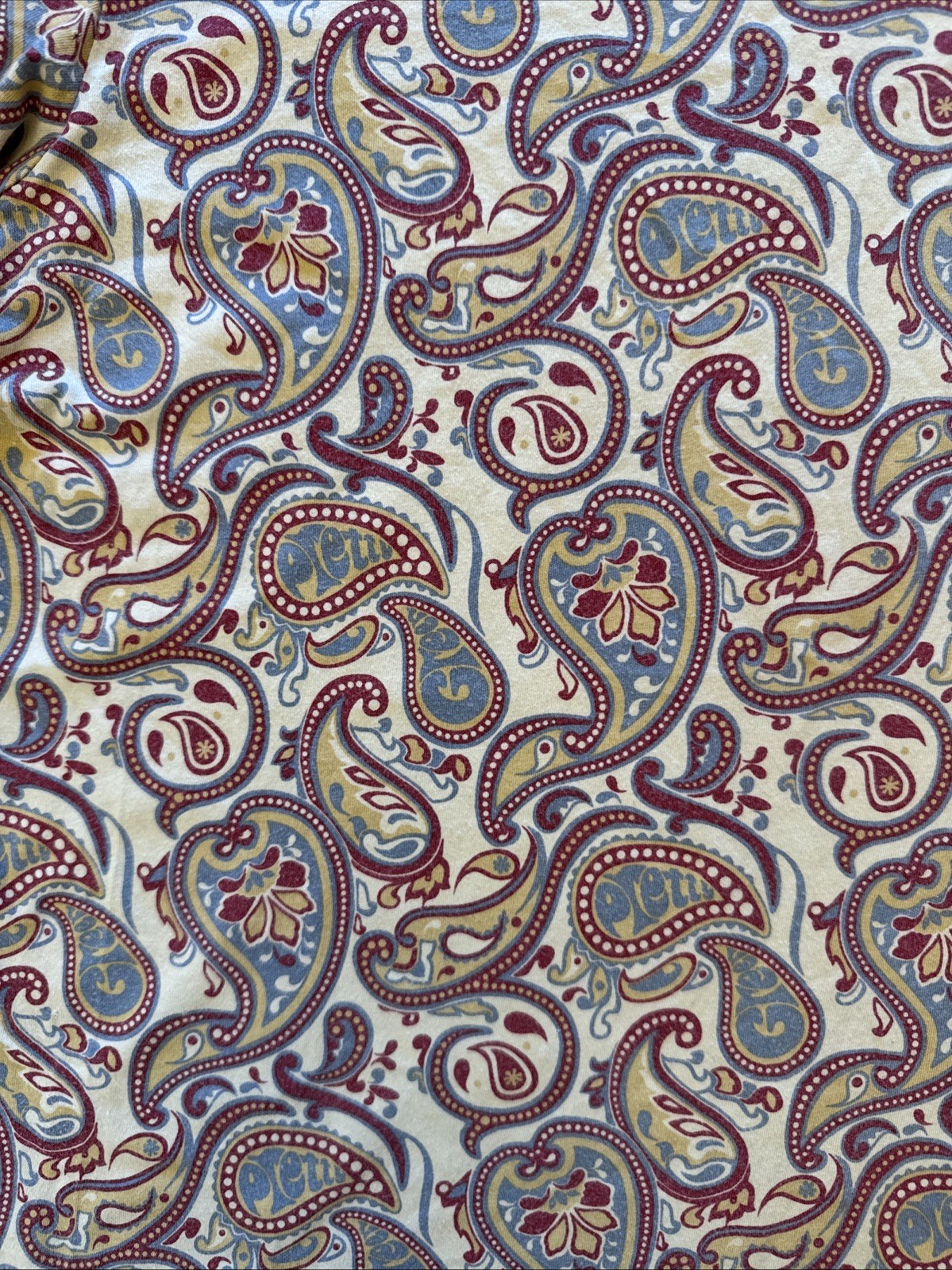 Pretty Green L Multicoloured Paisley Pattern Pocket T Shirt gallery