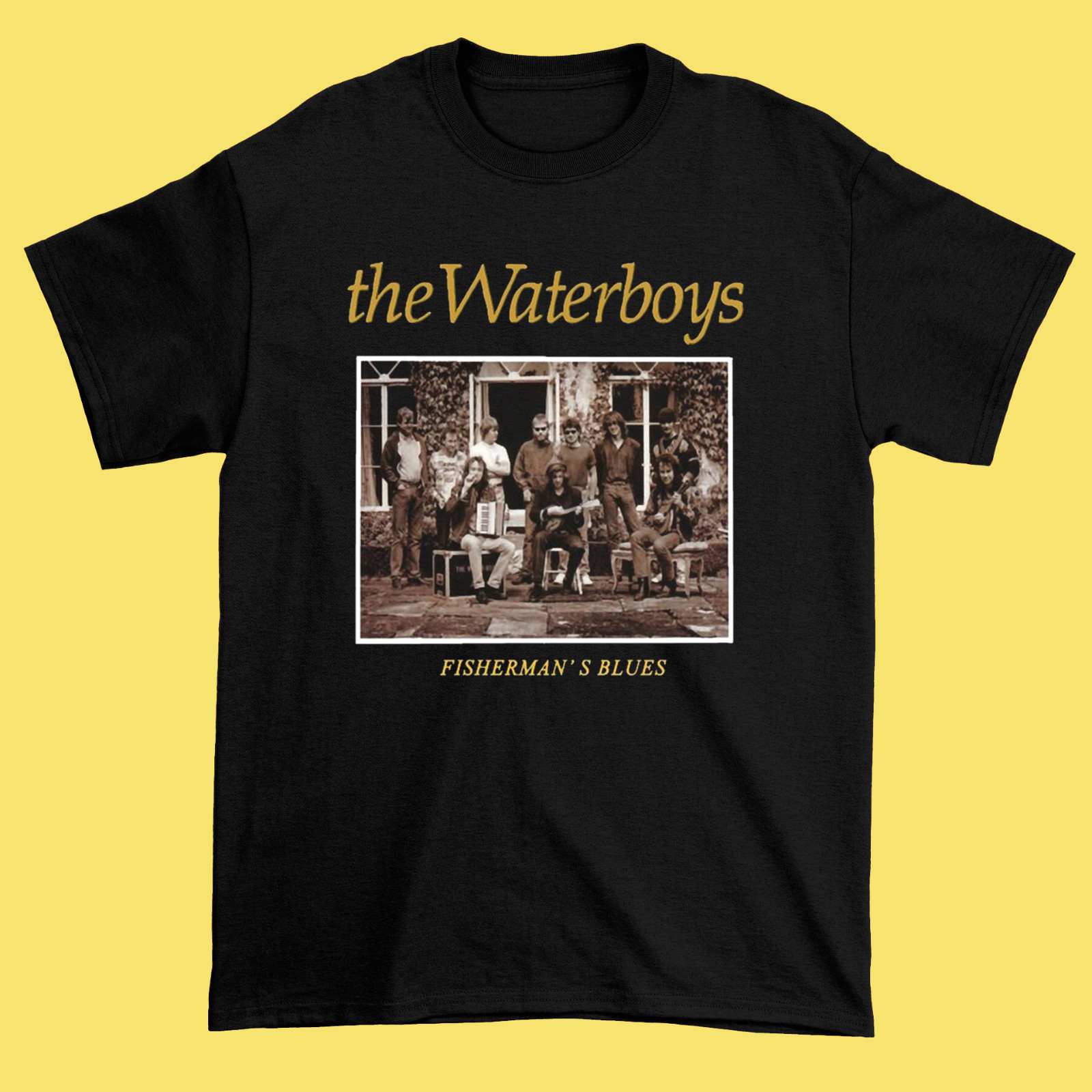 Trend The Waterboys Black Cotton S-5XL Unisex T-Shirt HRB791 gallery