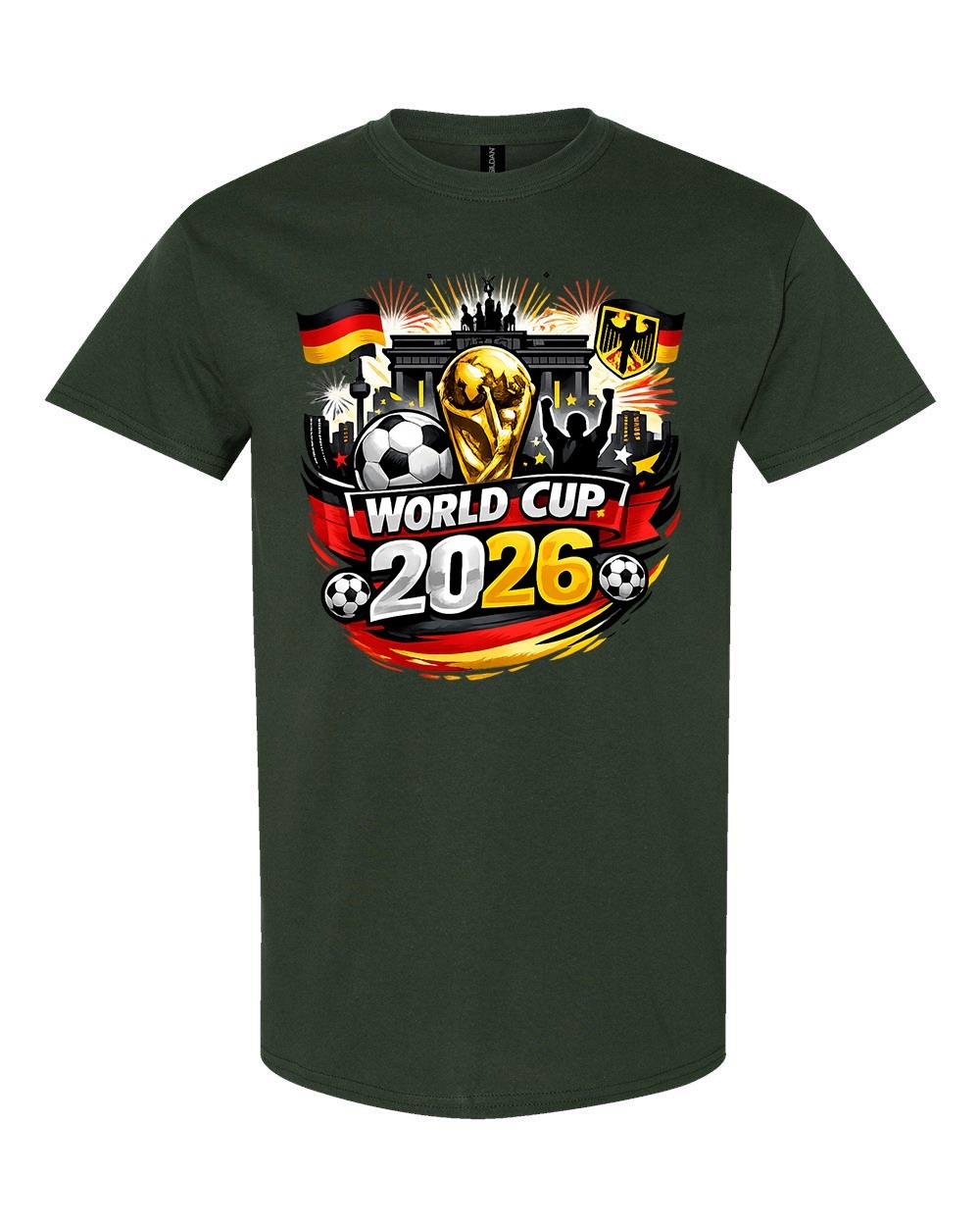 Germany Soccer 2026 World Cup Style Unisex T-Shirt | German Fan Shirt | Football gallery