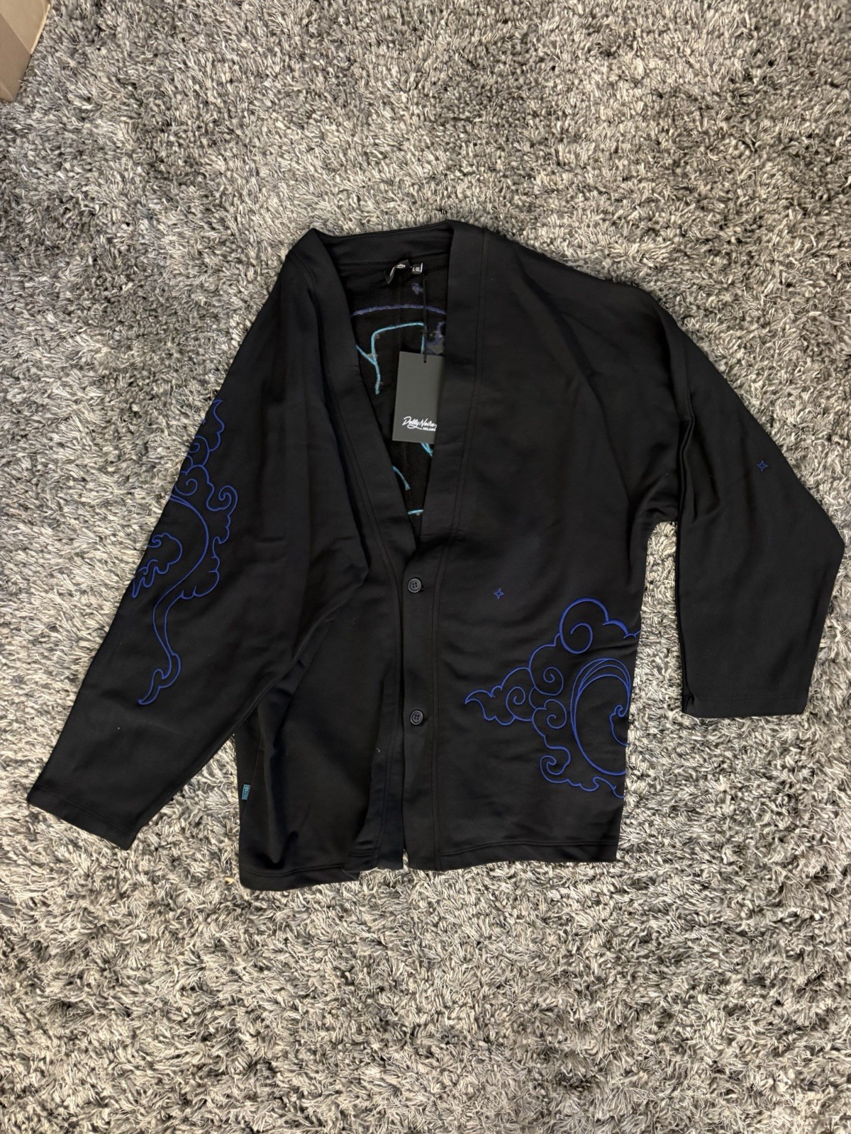 Pokémon × Dolly Noire: Lugia Pattern Black Cardigan - Adult Size Large-XL New gallery