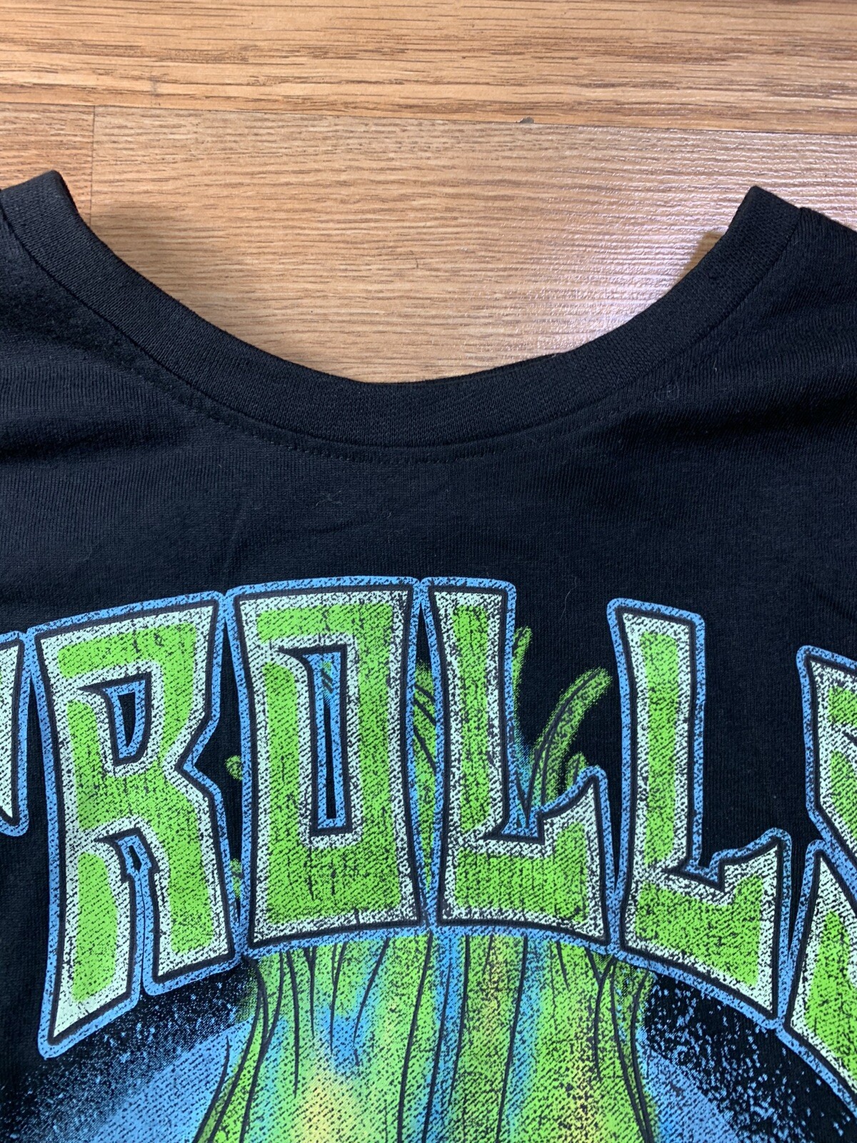 Vintage Style TROLLS T-Shirt Adult Small Good Luck Dreamworks gallery
