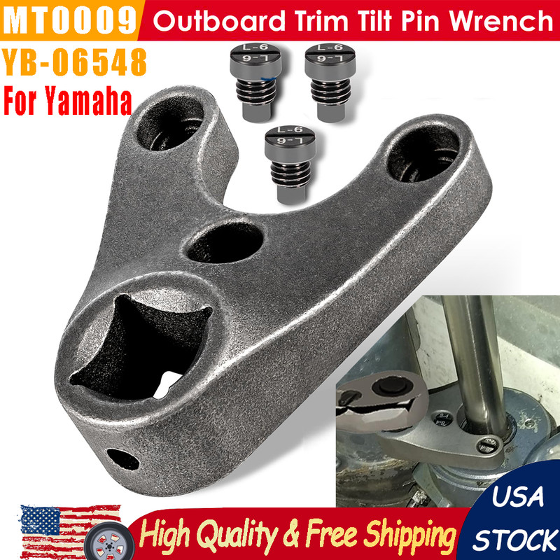 MT0009-35 x 6mm with L-6 pins Trim/Tilt Pin Wrench YB-06548 For Yamaha Johnson