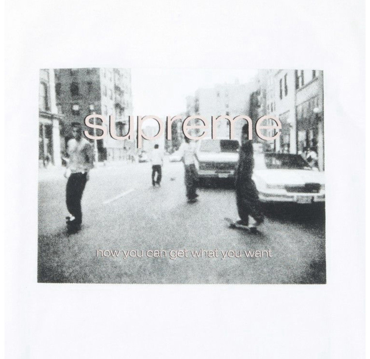 Supreme Crew 96 Tee White' (Clip Tee) Size Small SS24 Authentic Brand New Sealed gallery