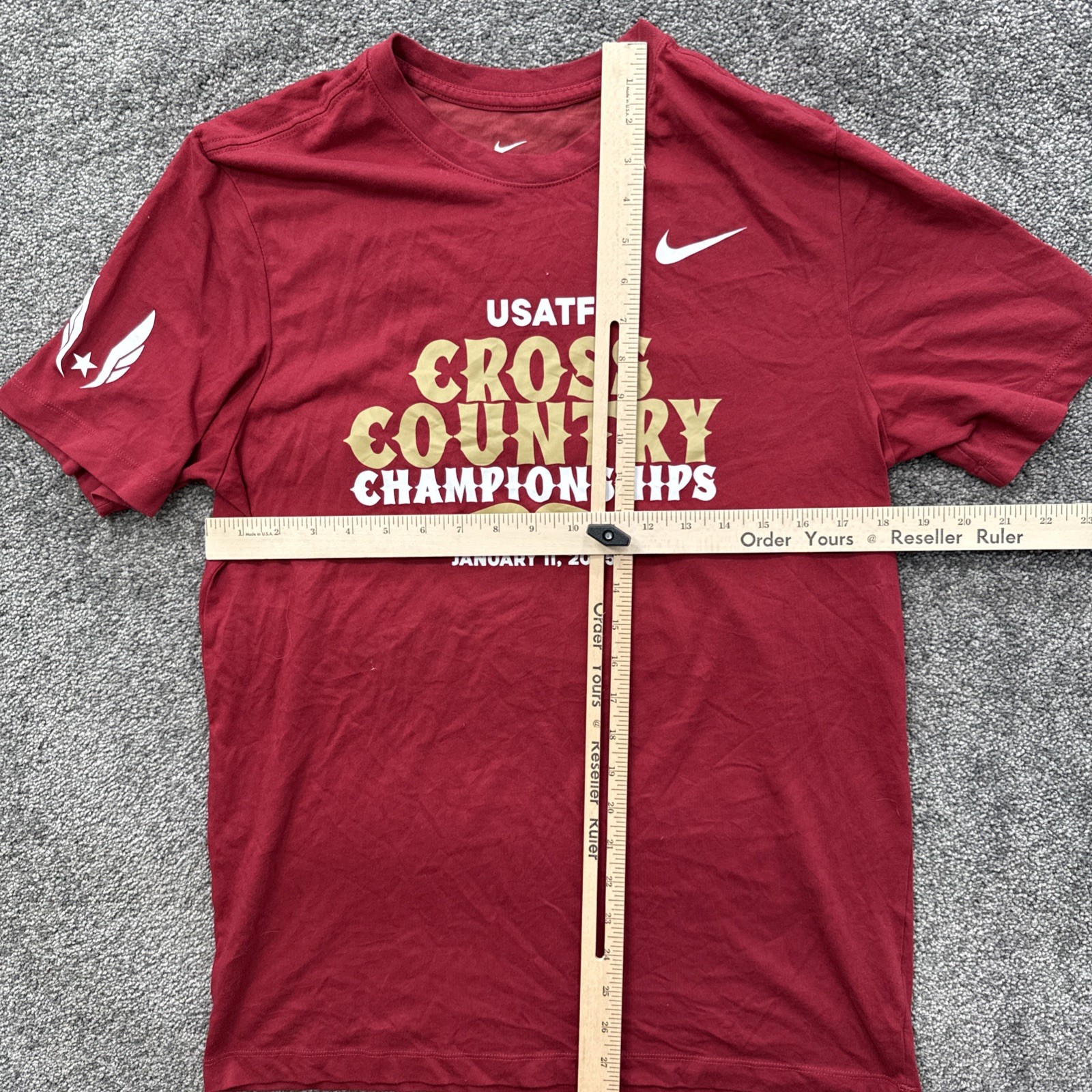 Mens M USA Track & Field Cross Country Championship T Shirt 2025 Nike Lubbock TX gallery