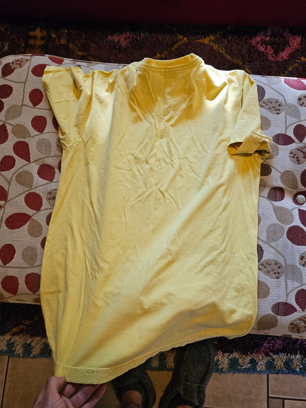 Mgmt Op Art Shirt tee Yellow S band rock vintage y2k (has wear) gallery