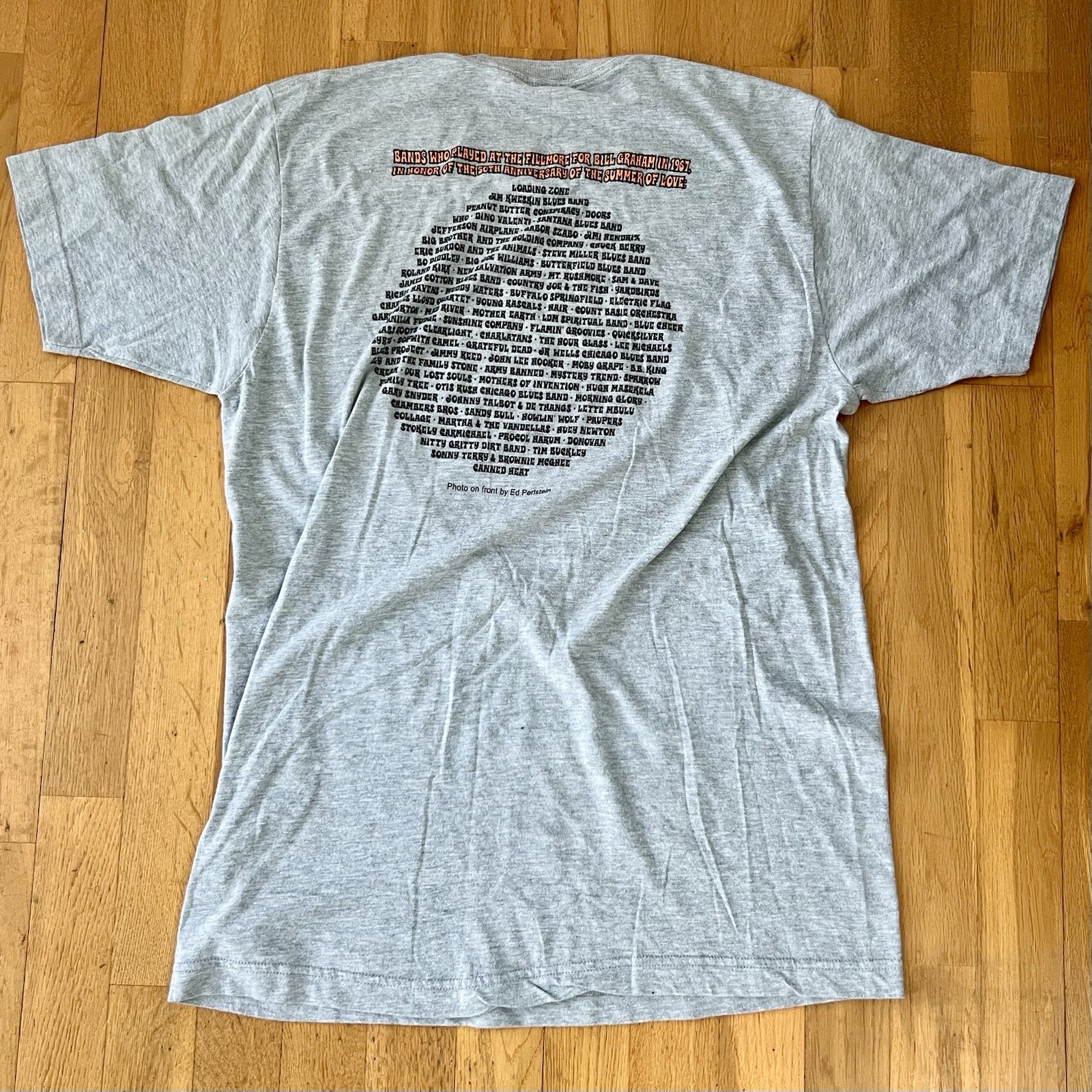 2017 Giants Bill Graham Fillmore Shirt L- Doors Who Jefferson Airplane Hendrix🫠 gallery