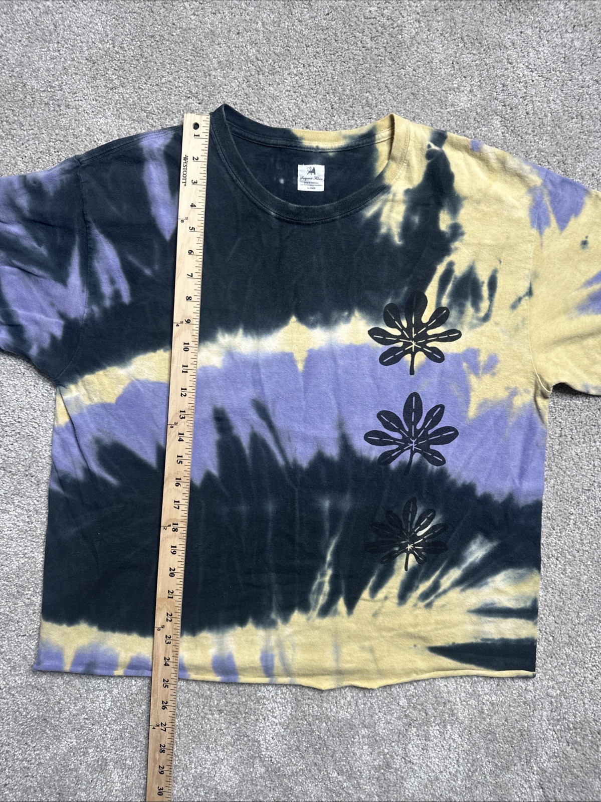 Sasquatchfabrix Tie Dye Cropped shirt Size L Sasquatch Fabrix Fabric Japan Brand gallery