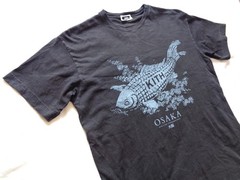 25SS KITH OSAKA KOI FISH TEE SIZE M VINTAGE BLACK MENS T-SHIRTS Japan Exclusive