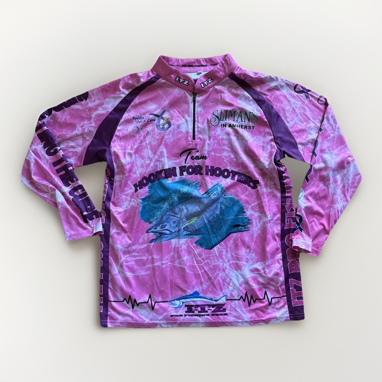 Pro Fishing Shirt 1/4 Zip ITZ size Medium