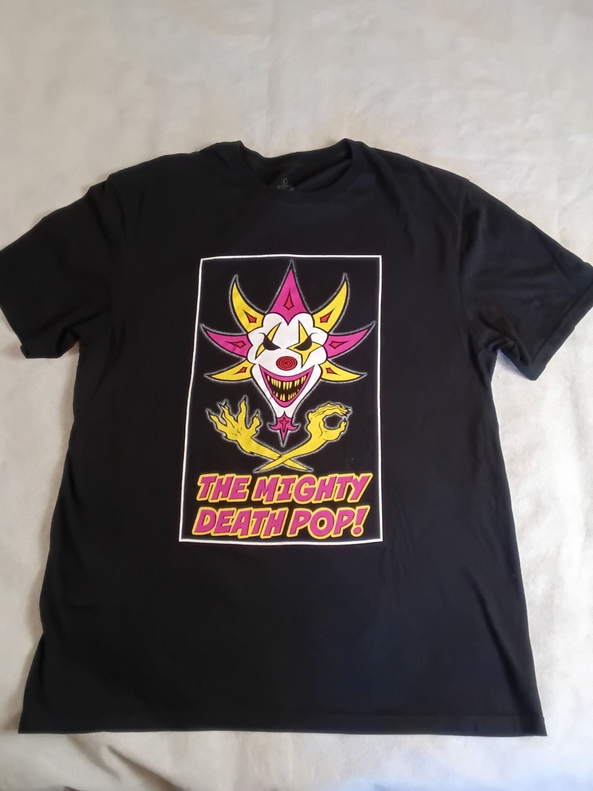 ICP Insane Clown Pop Threads Black The Mighty Death Pop T-shirt L gallery